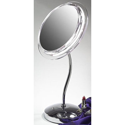 Zadro Makeup Mirror with Surround Light in Chrome - Magnification: 7X at Sears.com