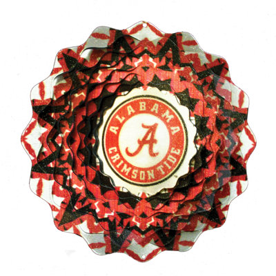 Collegiate University Of Alabama Wind Spinner