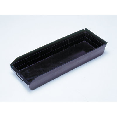 Quantum Economy Shelf Bin (4" H x 8 3/8" W x 23 5/8" D) - Color: Red (Set of 6) at Sears.com