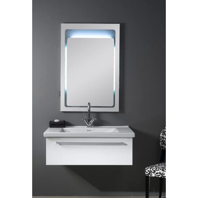 Iotti by Nameeks Fly 35.8" Bathroom Vanity Set - Finish: Glossy Black at Sears.com