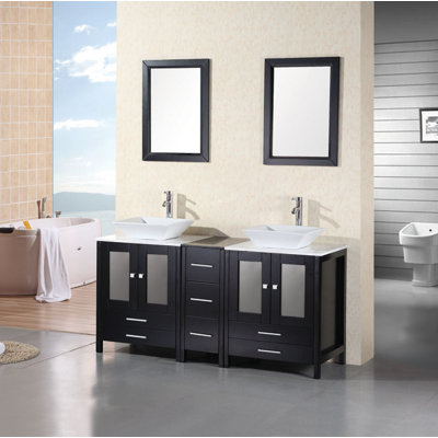 Design Element Jacoby 61" Double Sink Vanity Set at Sears.com