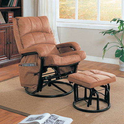 Wildon Home Goble Glider Rocker and Ottoman at Sears.com