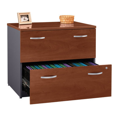 Bush Series C: Lateral File - Finish: Natural Cherry at Sears.com