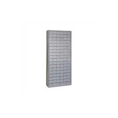 LYON Sliding Shelf Shelving - 108 Steel Drawer Unit - Color: Dove Gray, Shelf Layout: 108 Plastic Bins at Sears.com