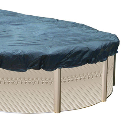 Heritage Pools Oval Winter Pool Cover - Size: 18' x 12'