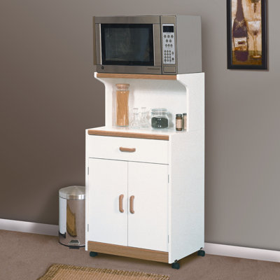 Sauder O'Sullivan Universal Microwave Oven Cart in Soft White at Sears.com