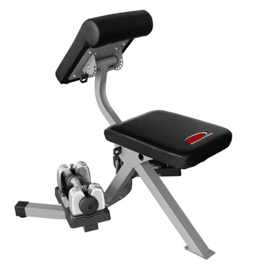 Bayou Adjustable Dumbbell Bench with Two 25 lbs Dumbbells at Sears.com