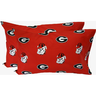College Covers Georgia Bulldogs King Pillow Case Set at Sears.com