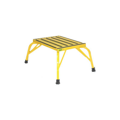 ConvaQuip Safety Bariatric Industrial Step Stool - Size: 12", Color: Yellow at Sears.com