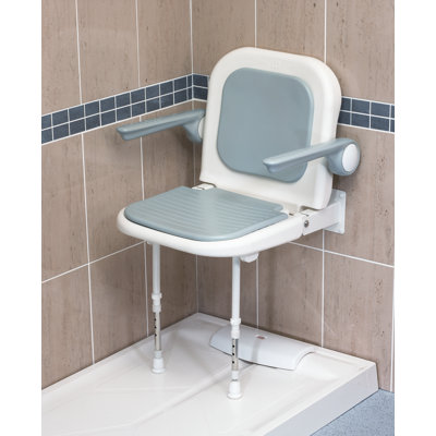 AKW 4000 Series Padded Seat with Back and Arms - Color: Blue at Sears.com