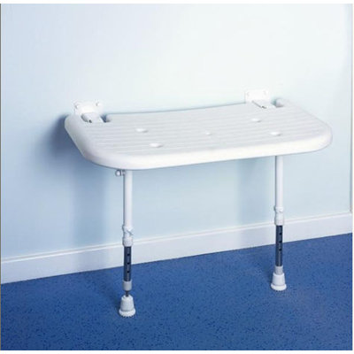 AKW Unpadded Rectangular Seat in White at Sears.com
