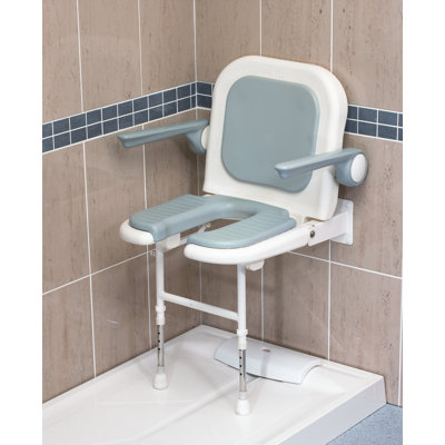 AKW U-Shaped Padded Seat with Back and Arms - Color: Blue at Sears.com