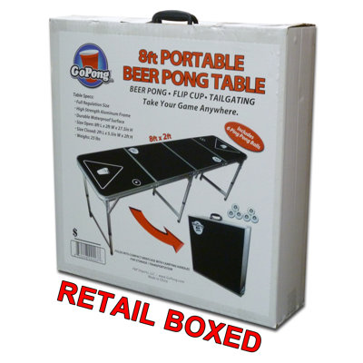 GoPong Portable Beer Pong Table - Size: 8ft at Sears.com