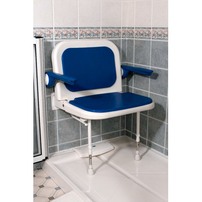 AKW Wide Padded Seat with Back and Arms - Color: Gray at Sears.com