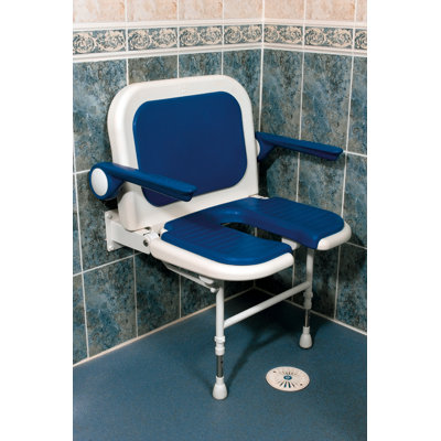 AKW Wide U-Shaped Padded Seat with Back and Arms - Color: Blue at Sears.com