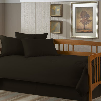 Southern Textiles Paramount 5 Piece Twin Daybed Set in Solid Black at Sears.com