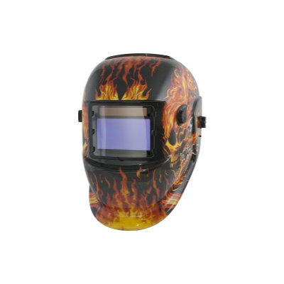 Titan Solar Powered Auto Darkening Welding Helmet with Flame Design at Sears.com