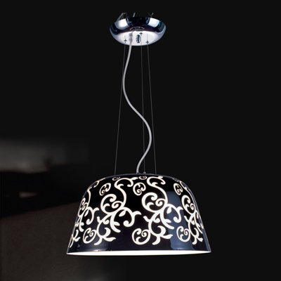 Eurofase Ciro Three Light Mini Pendant in Chrome - Shade: Red at Sears.com