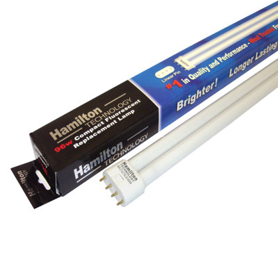 Aqua Euro USA Compact FL Actinic Royal Blue 460nm Aquarium Lamp in White - Watt: 96 at Sears.com