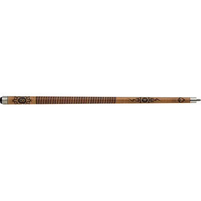 Outlaw Cues Two Toned Stacked Saddlebag Leather Wrap Cue - Weight: 21 Oz. at Sears.com