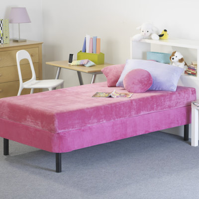 Memory Foam Kidz Kids Memory Foam Mattress with Water Proof Cover in Pink - Size: Twin at Sears.com