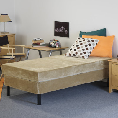 Memory Foam Kidz Kids Memory Foam Mattress with Water Proof Cover in Beige - Size: Twin at Sears.com