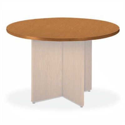 Basyx Laminate Round Conference Table Top - Size: 42" Diameter, Finish: Mahogany at Sears.com