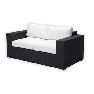 Source Outdoor King Loveseat with Cushions - Color: Sunbrella Jockey Red at Sears.com