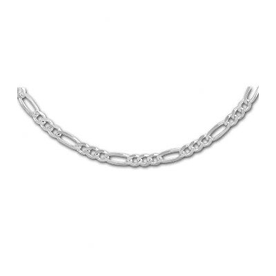 Evalue Jewelry Sterling Essentials Sterling Silver Figaro Bracelet - Length: 7" at Sears.com