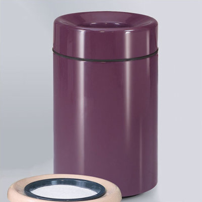 RUBBERMAID COMMERCIAL PRODUCTS Barclay Small Open Top Receptacle - Finish/Color: Standard Warm Gray, Liner: Rigid Plastic (Set of 2) at Sears.com
