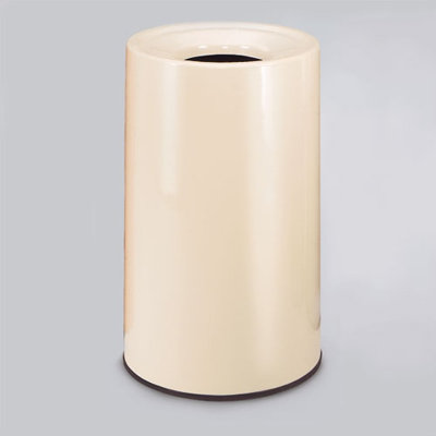 RUBBERMAID COMMERCIAL PRODUCTS Barclay Large Lift-Off Fiberglass Receptacle - Finish/Color: Standard Lite Gray, Liner: Rigid Plastic (Set of 2) at Sears.com
