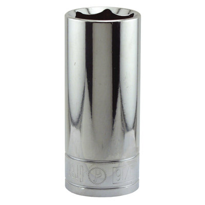 Great Neck 15/16" X 1/2" Drive 6 Point Deep Well Socket Standard SK57 at Sears.com
