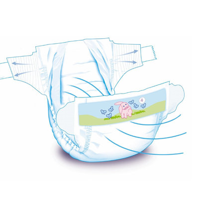 Abena Bambo Nature Premium Eco-Friendly Baby Diapers Size 4+ - Count: 92 at Sears.com