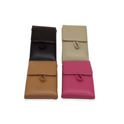 Morelle Sleek and Attractive Leather Jewelry Keeper - Color: Black at Sears.com