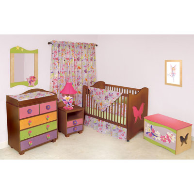 Room Magic Magic Garden Garden Nursery Bedroom/Bedding Set in Chocolate at Sears.com