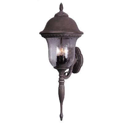 Special Lite Products Glenn Aire Large Bottom Mount Wall Bracket - Finish: White, Glass: Seedy Glass at Sears.com