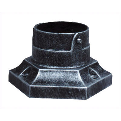 Special Lite Products Aluminum Stub Post Base - Finish: White at Sears.com