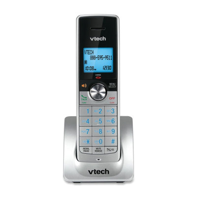 VTech Cordless Handset, Speakerphone, Dect 6.0, Black/Silver at Sears.com