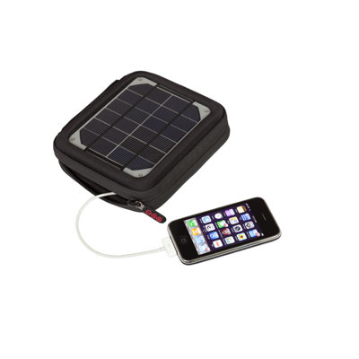 Amp Solar Charger - Color: Silver Panels