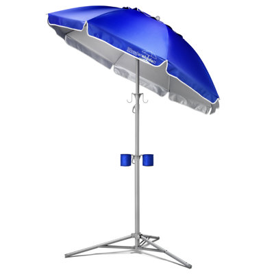 Maranda Enterprises 5' Wondershade II Beach Umbrella - Fabric: Royal Blue at Sears.com