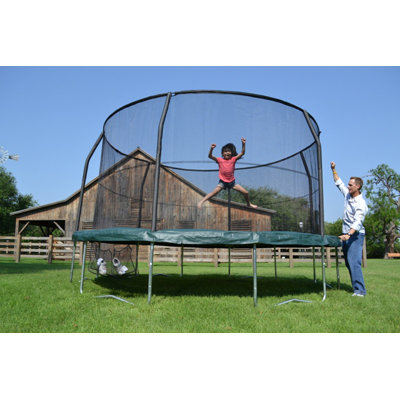 JumpKing JumpPOD Trampoline With Enclosure - Size: 14 Foot at Sears.com