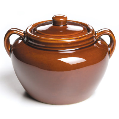 Fox Run Craftsmen Ceramic Oval Bean Pot