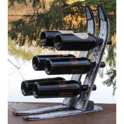 Snow 6 Bottle Wine Rack