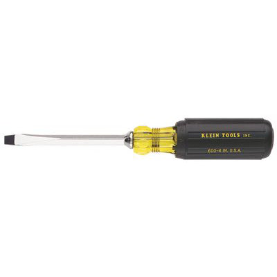 Klein Tools Heavy-Duty Slotted Keystone-Tip Cushion-Grip Screwdrivers - 12" sq scdr at Sears.com