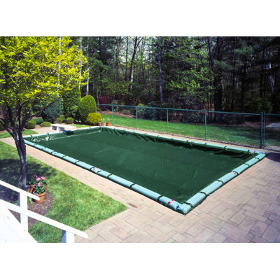 Robelle Supreme Winter Pool Cover with Complete Water Tube Kit - Size: 25' x 45'
