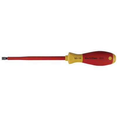 Wiha Tools SoftFinish Insulated Screwdrivers - 8.0 x 175mm (5/16) slotted insu at Sears.com