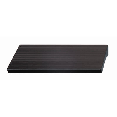 HAFELE 1.1" x 6.3" Handle Pull - Size / Finish: 1.1" H x 3.34" W x 0.5" D / Anodized Matte Black at Sears.com