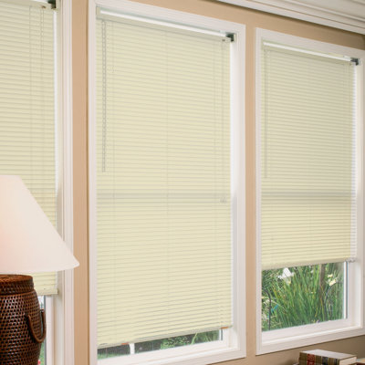 Radiance 1" Vinyl Mini Blinds in Ivory - Size: 27"W x 64"L at Sears.com