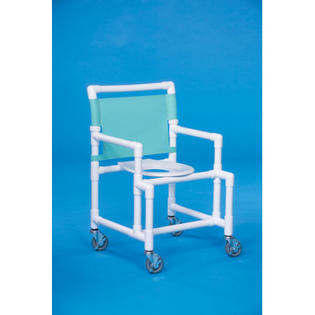 Innovative Products Unlimited Midsize Shower Chair - Mesh Backrest Color: Suncast Blue Innovative Products Unlimited Midsize Shower Chair - Mesh Backrest Color: Suncast Blue