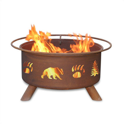 Patina Products Bear and Tree Fire Pit at Sears.com
